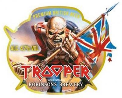 Trooper Iron Maiden door Robinsons